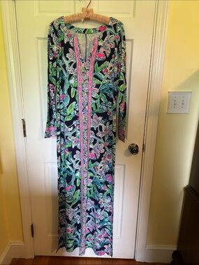 maxi dress flare sleeve Maya Vintage Rose Embellished 3/4 Bell Sleeve Maxi Dress – Maya Deluxe